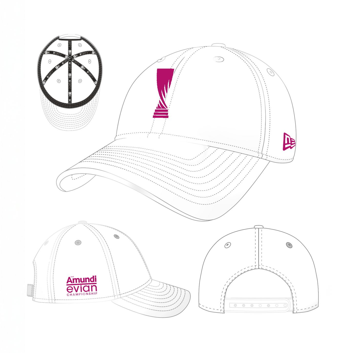 Casquette New Era - Blanche