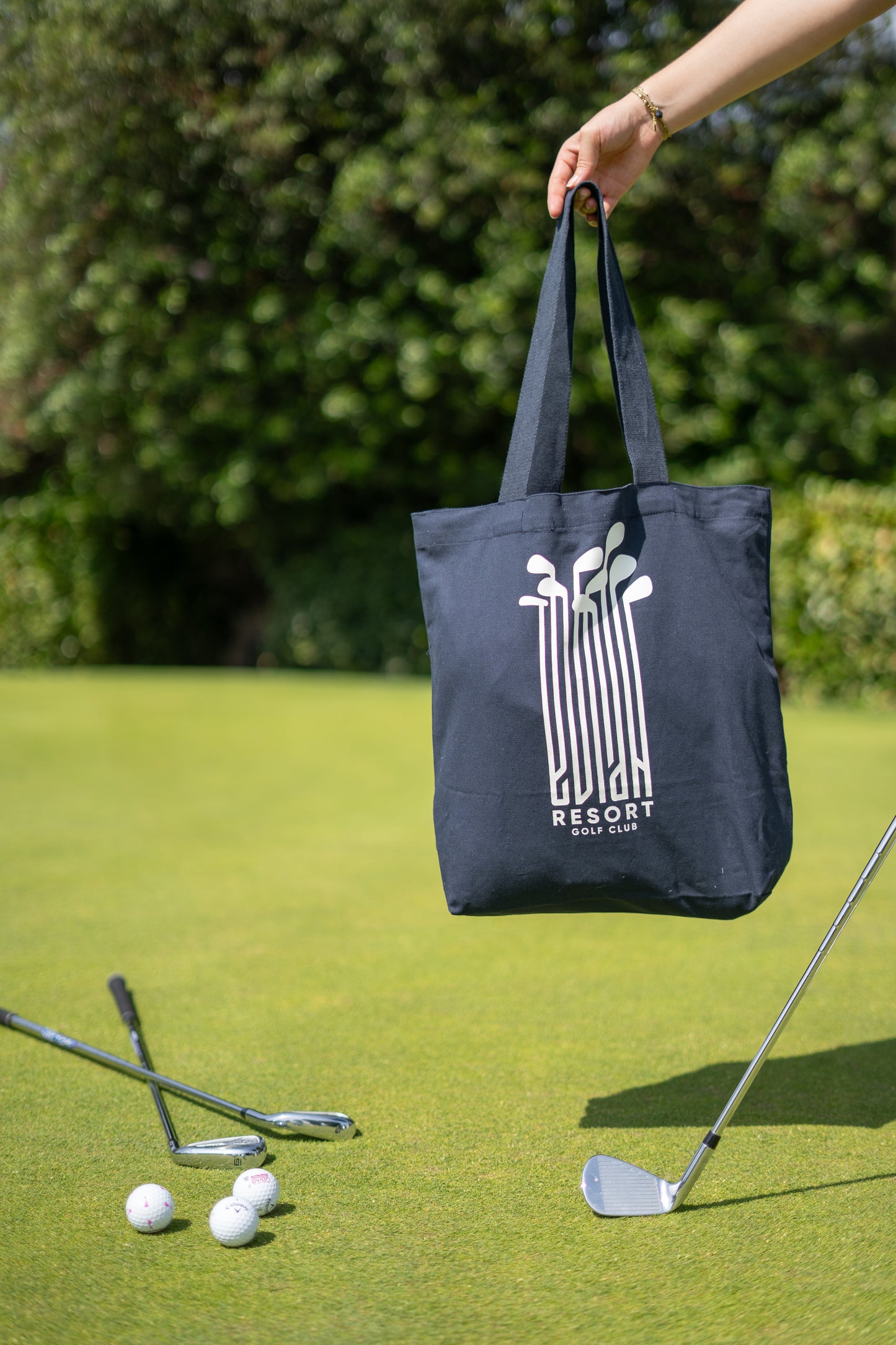 Tote Bag bleu marine - Evian Resort Golf Club - The Amundi Evian Championship