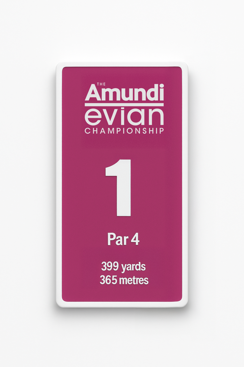 Magnet Souvenir Tee 1 - The Amundi Evian Championship