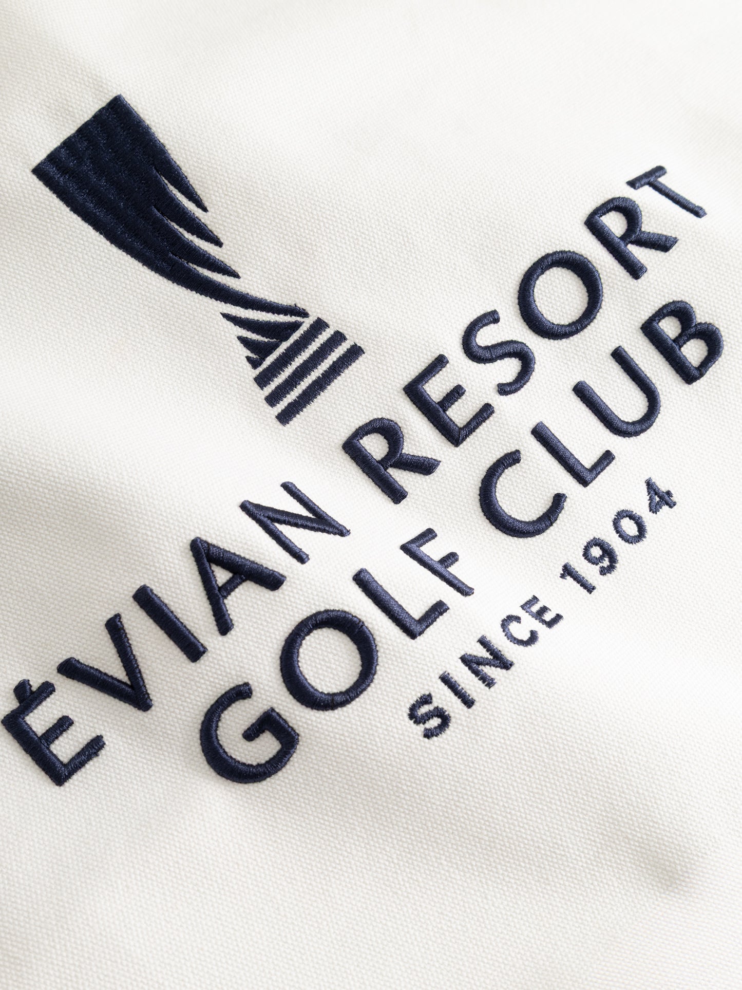 Ecru beach bag - Evian Resort Golf Club / The Amundi Evian Championship