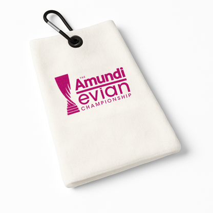 White Trifold Velvet Towel