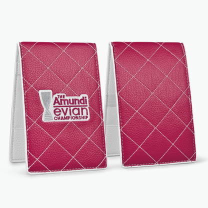 Porte Carnet de Parcours Rose - The Amundi Evian Championship