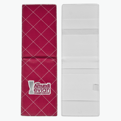 Porte Carnet de Parcours Rose - The Amundi Evian Championship