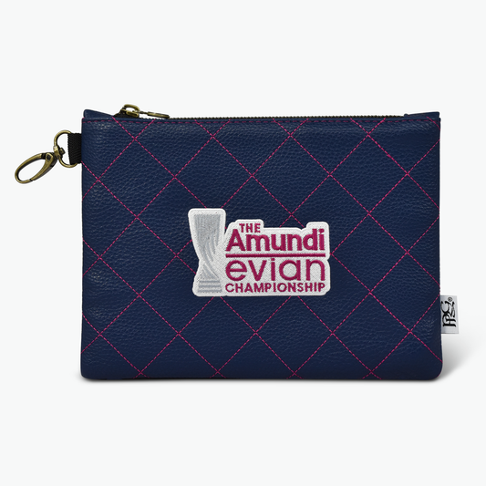 Pochette Premium Zip  Bleu marine - The Amundi Evian Championship