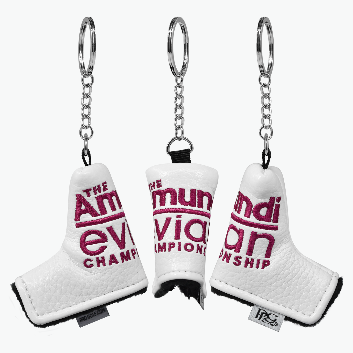 White Putter Cover Keychain - The Amundi Evian Championship