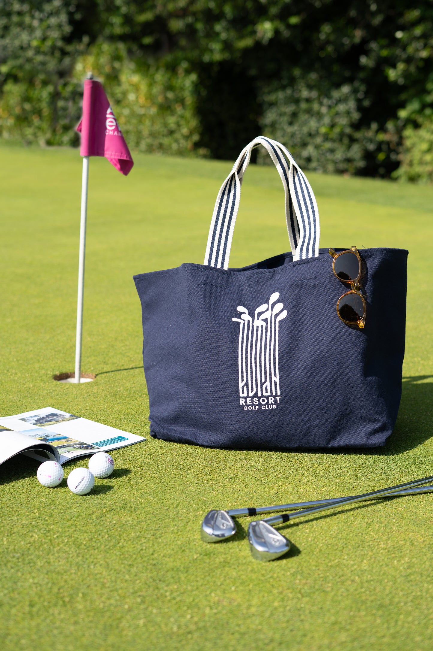 Navy Blue Beach Bag - Evian Resort Golf Club / The Amundi Evian Championship