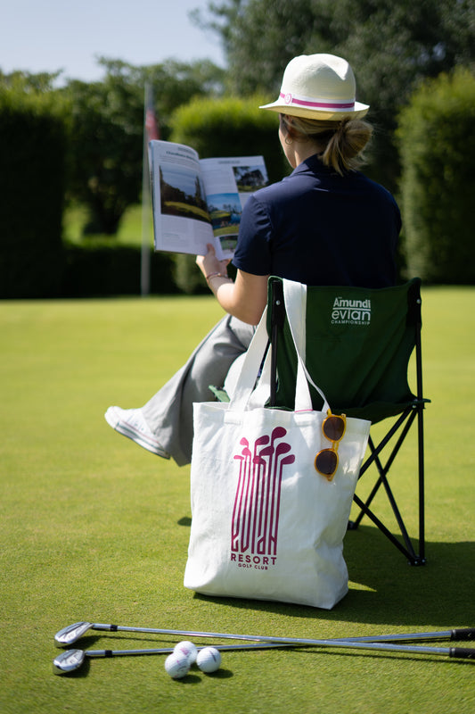 White Tote Bag - Evian Resort Golf Club - The Amundi Evian Championship 