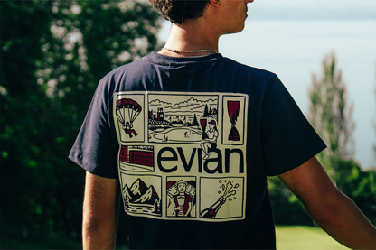 T-shirt homme bleu marine - The Amundi Evian Championship