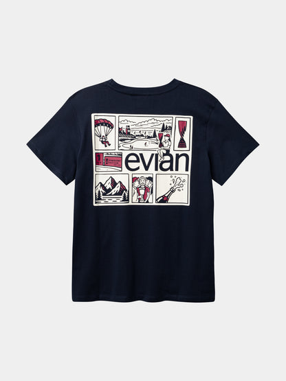 T-shirt femme bleu marine - The Amundi Evian Championship